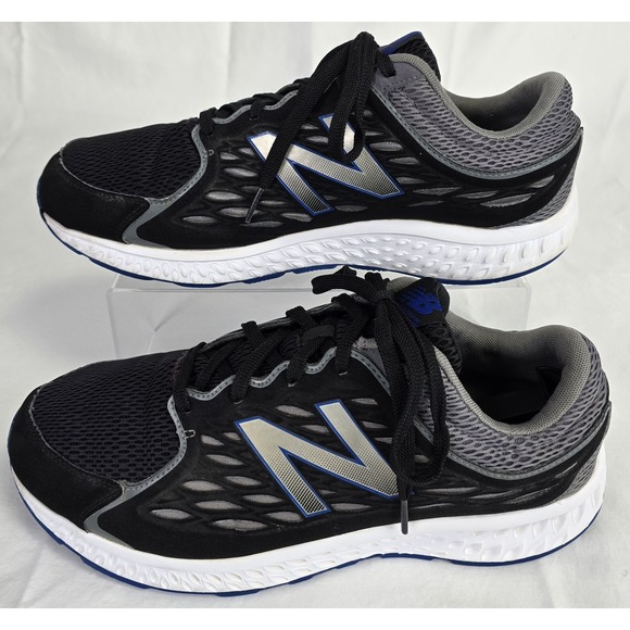New Balance 420v3 Mens Sz 13 Running Shoes Sneaker Black Silver Walking Cushion‎ - Picture 1 of 8